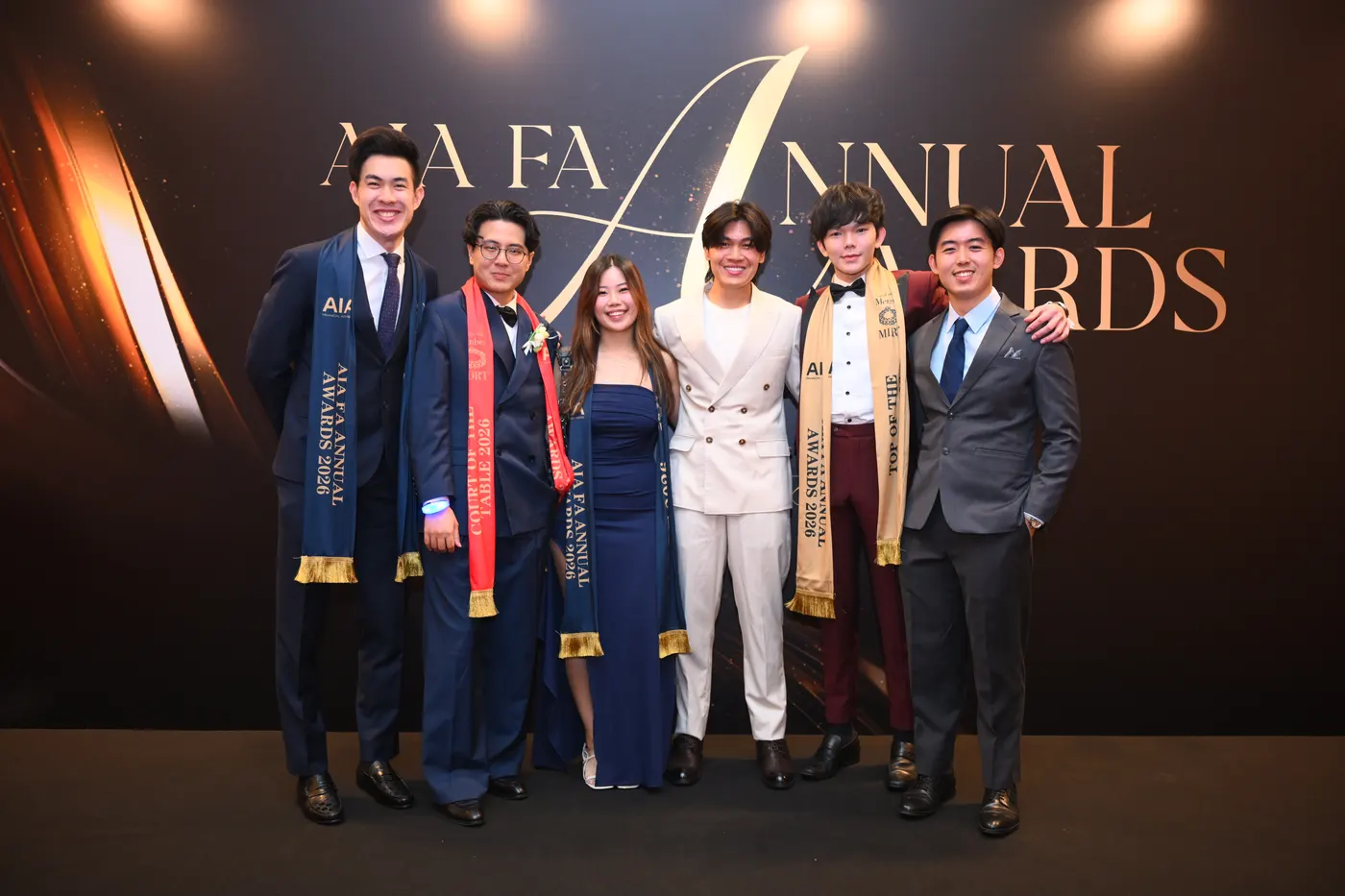 AIA FA Annual Awards 2026 with the team